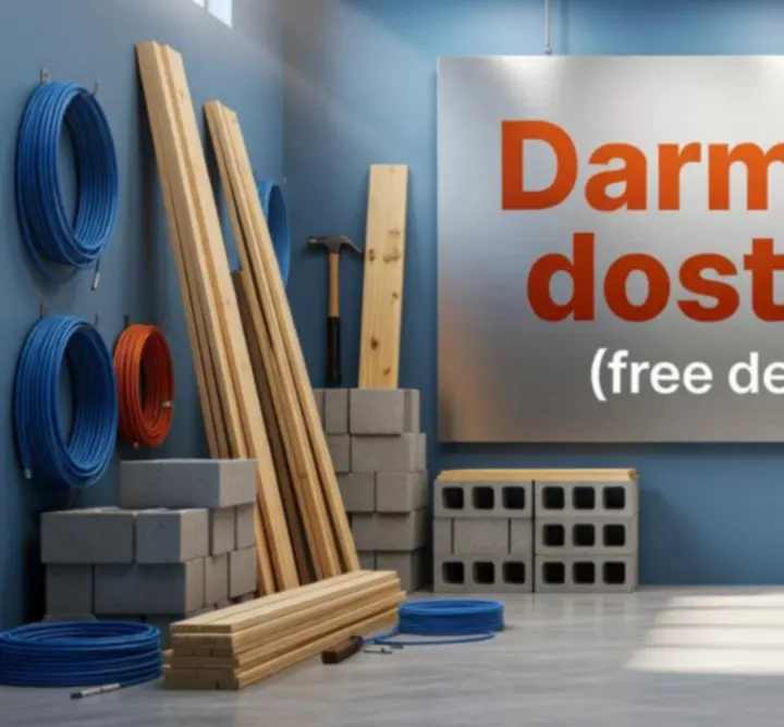 Baner promocyjny z informacją o zniżkach i darmowej dostawie