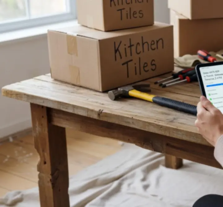 Panel śledzenia zamówienia oraz okno czatu wsparcia klienta