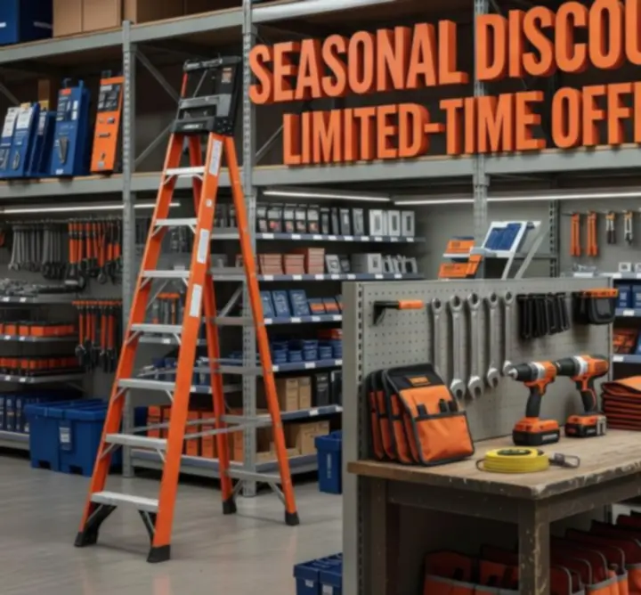 Dynamiczny baner promocyjny z ofertą specjalną w sklepie